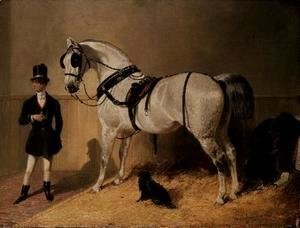 John Frederick Herring Snr - A St. James's Carriage Horse