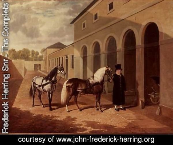 John Frederick Herring Snr - The Duchess's Ponies