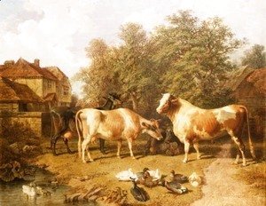 Cattle and Ducks, 1859