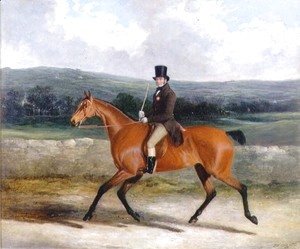 William Ward on Horseback, 1839