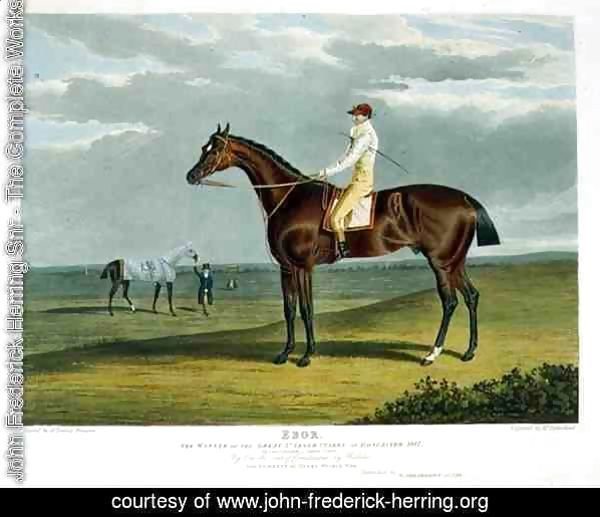 'Ebor', the Winner of the Great St. Leger at Doncaster, 1817