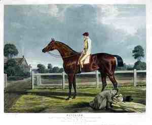 'Reveller', the Winner of the Great St. Leger at Doncaster, 1818