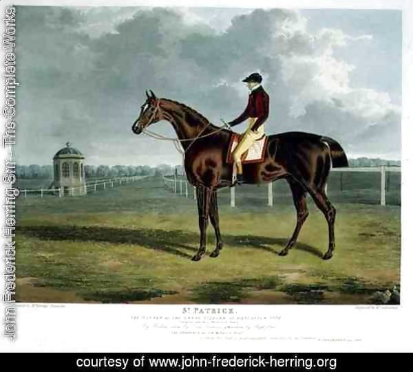 'St. Patrick', the Winner of the Great St. Leger at Doncaster, 1820