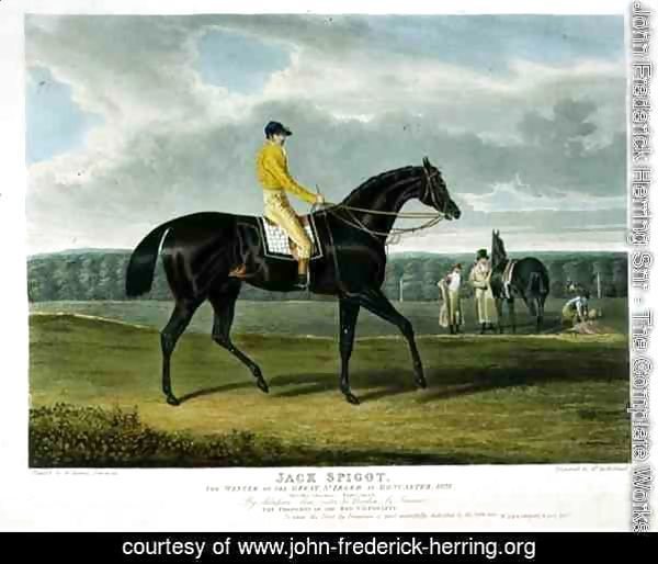 'Jack Spigot', the Winner of the Great St. Leger at Doncaster, 1821