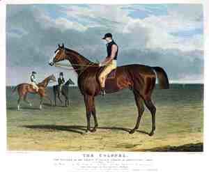 'The Colonel', the Winner of the Great St. Leger Stakes at Doncaster, 1828