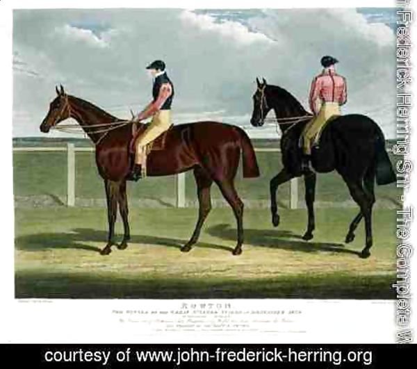John Frederick Herring Snr - 'Rowton', the Winner of the Great St. Leger Stakes at Doncaster, 1829