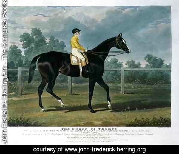'Queen of Trumps', Won the Oaks Stakes (the Winner of the Great St. Leger Stakes at Doncaster, 1835) at Epsom, 1835