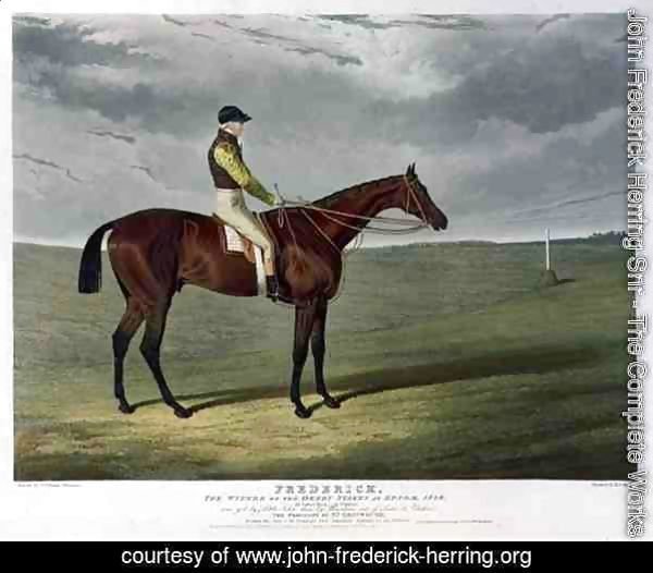 'Frederick', the Winner of the Derby Stakes at Epsom, 1829