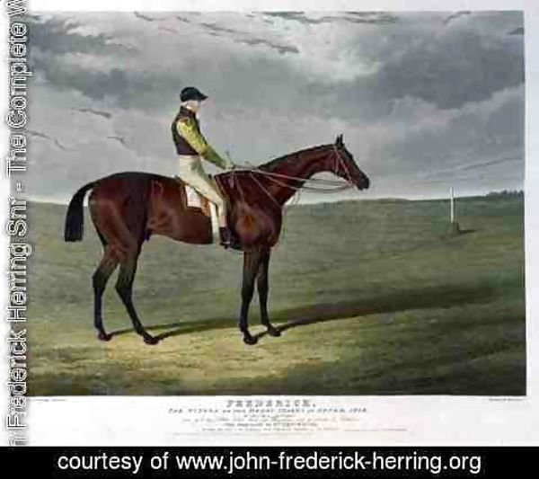 John Frederick Herring Snr - 'Frederick', the Winner of the Derby Stakes at Epsom, 1829