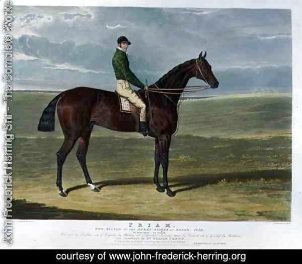 'Priam', the Winner of the Derby Stakes at Epsom, 1830
