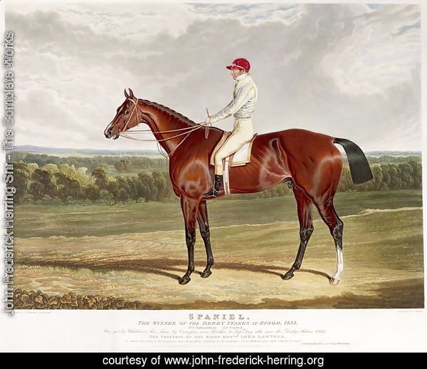 Spaniel', the Winner of the Derby Stakes at Epsom, 1831