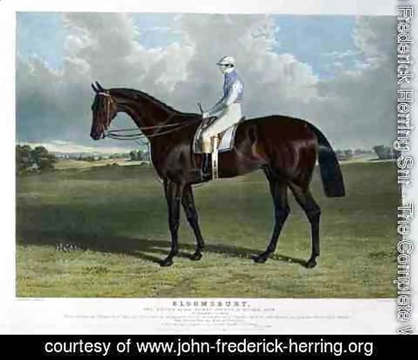 John Frederick Herring Snr - 'Bloomsbury', the Winner of the Derby Stakes at Epsom, 1839