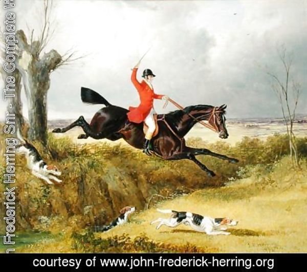 John Frederick Herring Snr - Clearing a Ditch, 1839