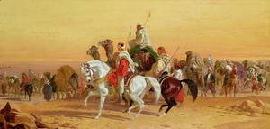 John Frederick Herring Snr - An Arab caravan