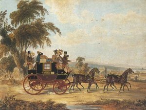 Brighton London Coach 1831