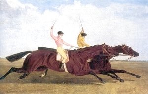 Satirist Beating Coronation in Horserace