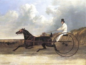 John Frederick Herring Snr - The American Trotter Ratler 1834
