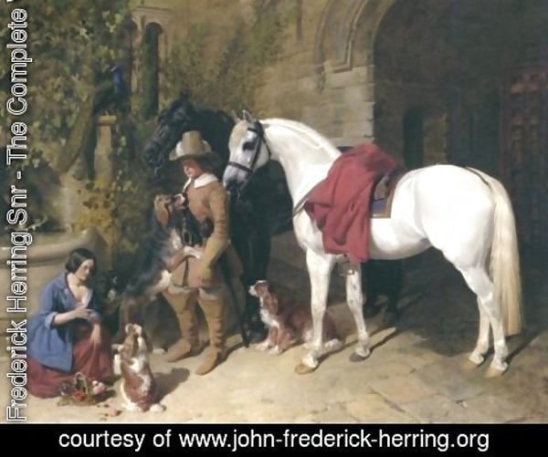 John Frederick Herring Snr - The Barons Charger 1850