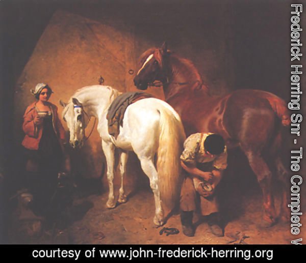 John Frederick Herring Snr - The Blacksmith Shop