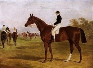 Mundig, A Chestnut Colt With William Scott Up, At The Start For The 1835 Derby