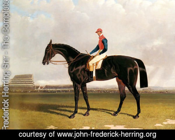John Frederick Herring Snr - Lord Chesterfield's Industry with William Scott up at Epsom