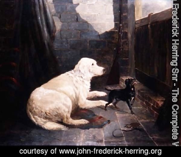 John Frederick Herring Snr - Ready and Waiting, 1845