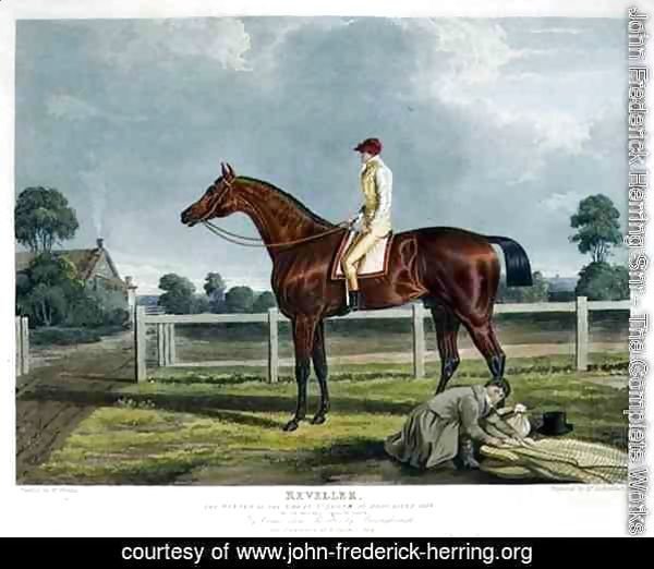 'Reveller', the Winner of the Great St. Leger at Doncaster, 1818