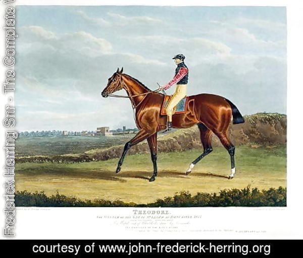 John Frederick Herring Snr - 'Theodore', the Winner of the Great St. Leger at Doncaster, 1822