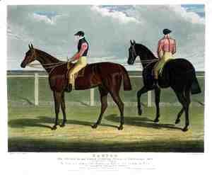 John Frederick Herring Snr - 'Rowton', the Winner of the Great St. Leger Stakes at Doncaster, 1829