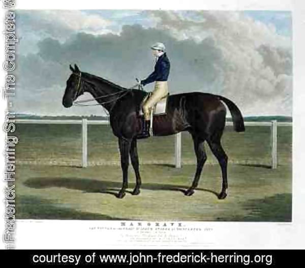 John Frederick Herring Snr - 'Margrave', the Winner of the Great St. Leger Stakes at Doncaster, 1832