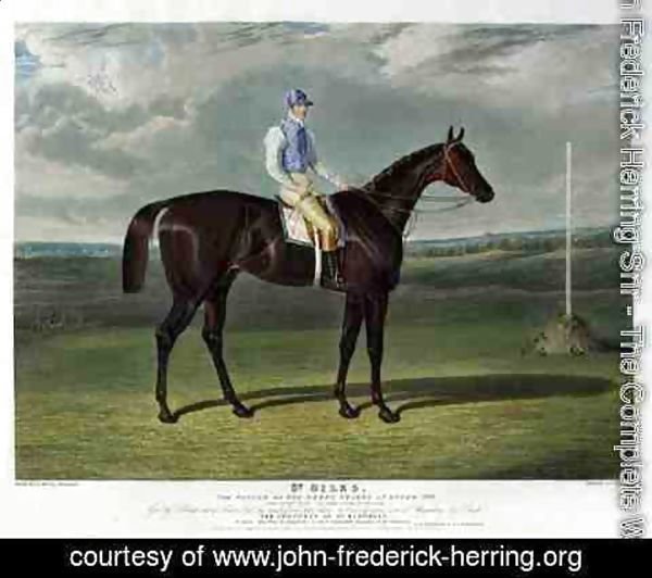 John Frederick Herring Snr - 'St. Giles', the Winner of the Derby Stakes at Epsom, 1832