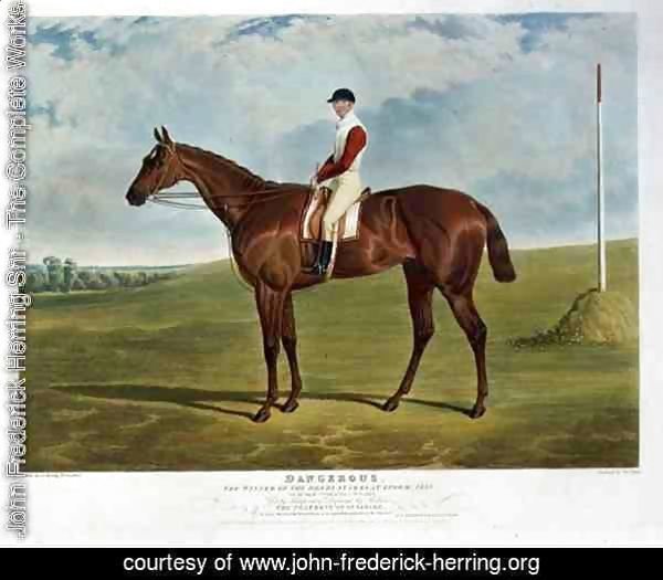 'Dangerous', the Winner of the Derby Stakes at Epsom, 1833