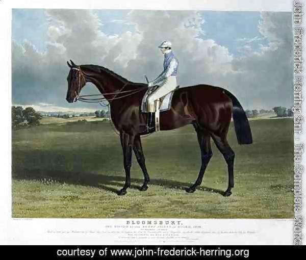 'Bloomsbury', the Winner of the Derby Stakes at Epsom, 1839