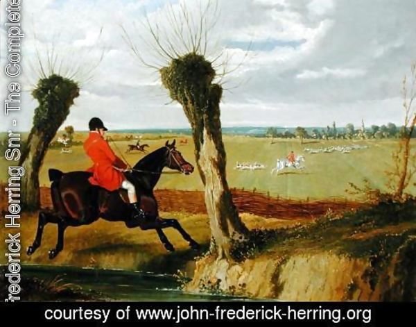 John Frederick Herring Snr - The Suffolk Hunt - Full Cry