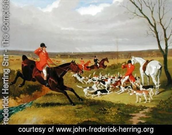 John Frederick Herring Snr - The Suffolk Hunt - The Death
