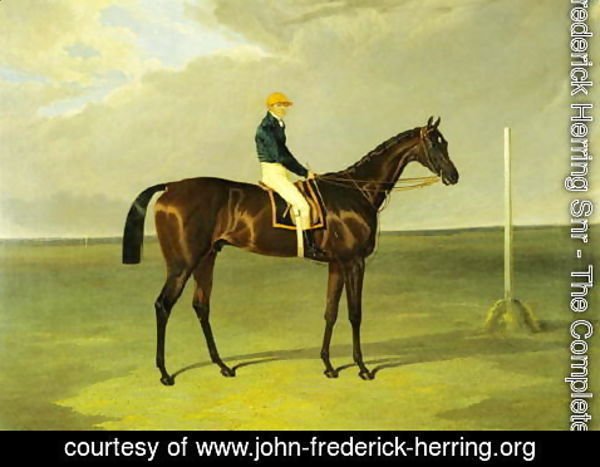 John Frederick Herring Snr - 'Sluggard' with Flatman Up, 1832