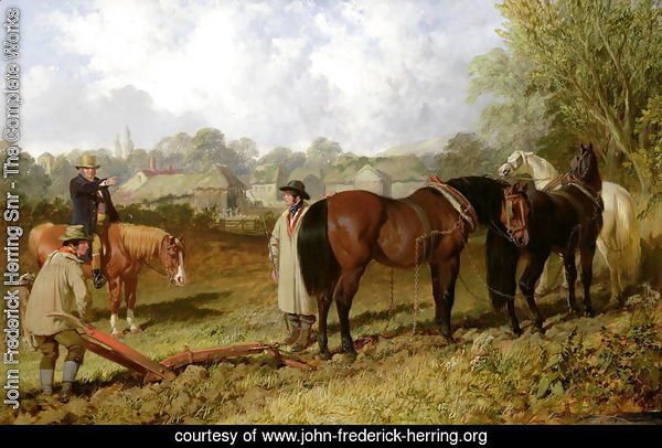 Morning: Preparing to Plough, 1848
