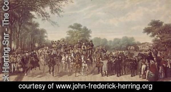 John Frederick Herring Snr - Return from the Derby, 1862