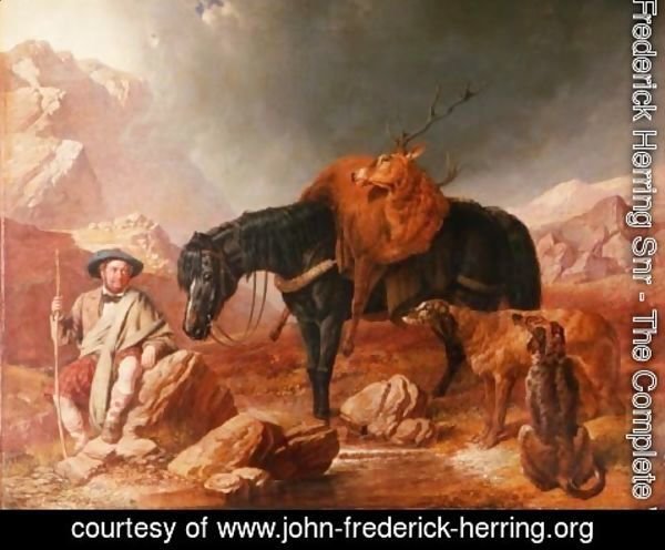 John Frederick Herring Snr - Return from the Hunt
