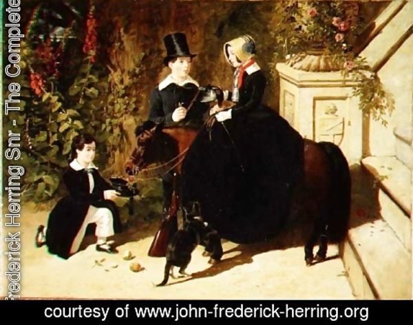 John Frederick Herring Snr - The Shooting Party, 1847