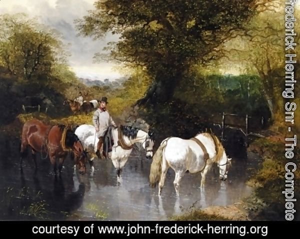 John Frederick Herring Snr - At the Ford