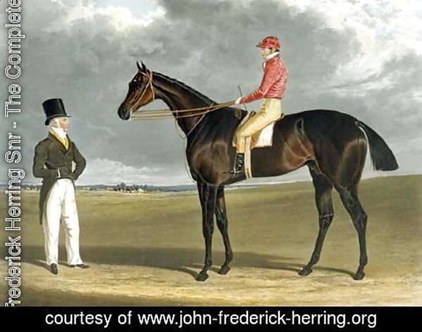 John Frederick Herring Snr - Birmingham, Winner of The St Leger, 1830, engraved by R.G. Reeve, 1831