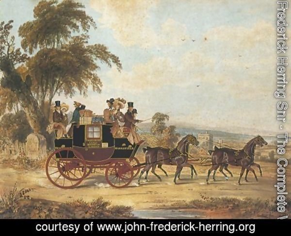 Brighton London Coach 1831