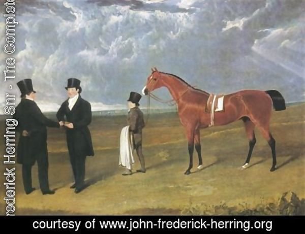 John Frederick Herring Snr - Don Antonio A Bay Racehorse 1824