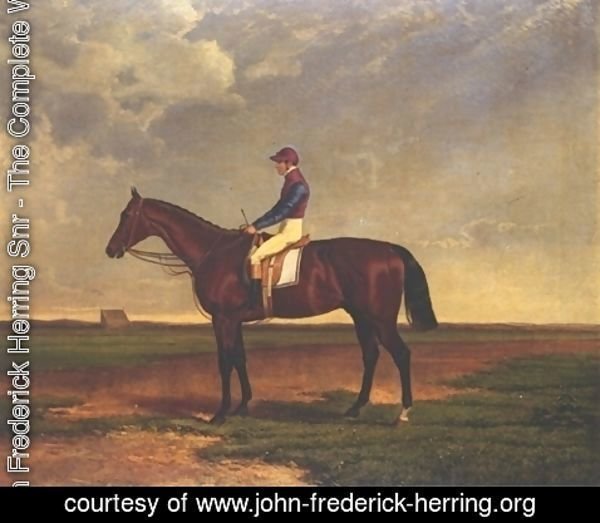 John Frederick Herring Snr - John with Jockey Up