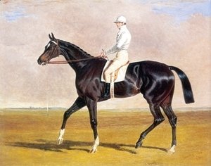 John Frederick Herring Snr - Lucetta with Jockey Up 1834