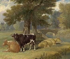 Pastoral Scene with Cows