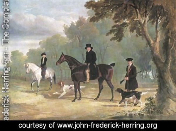 John Frederick Herring Snr - The Sorby Family Of Button Hall 1828