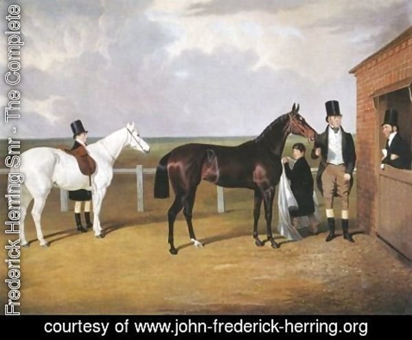 John Frederick Herring Snr - Vespa A Bay Racehorse 1833
