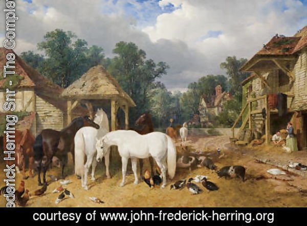 John Frederick Herring Snr - The Farmyard 2